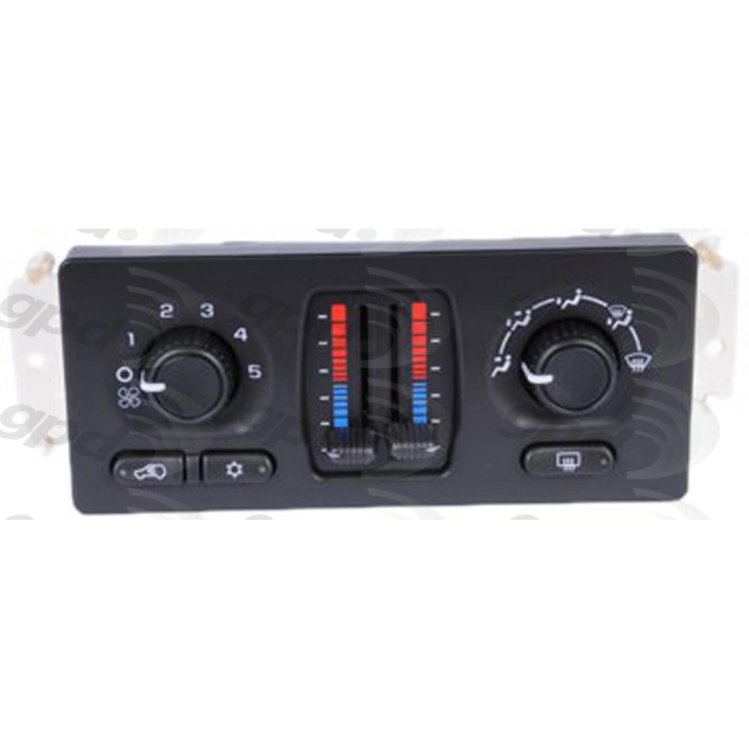 Global Parts Distributors 1712128 HVAC Control Panel product image 1 of 1
