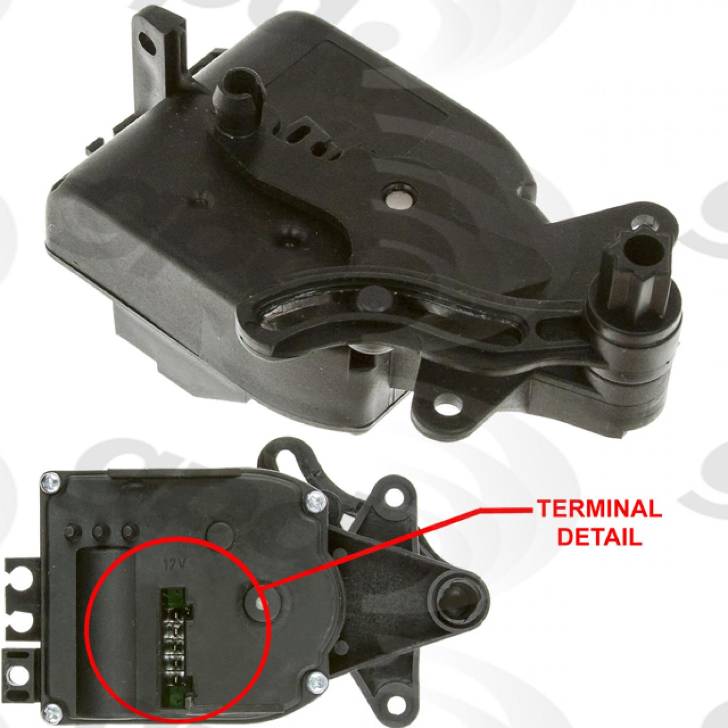 Global Parts Distributors 1712279 - HVAC Heater Blend Door Actuator Global Parts Distributors 1712279 HVAC Heater Blend Door Actuator product image 1 of 1