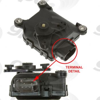 1999 Audi A4 HVAC Mode Door Actuator