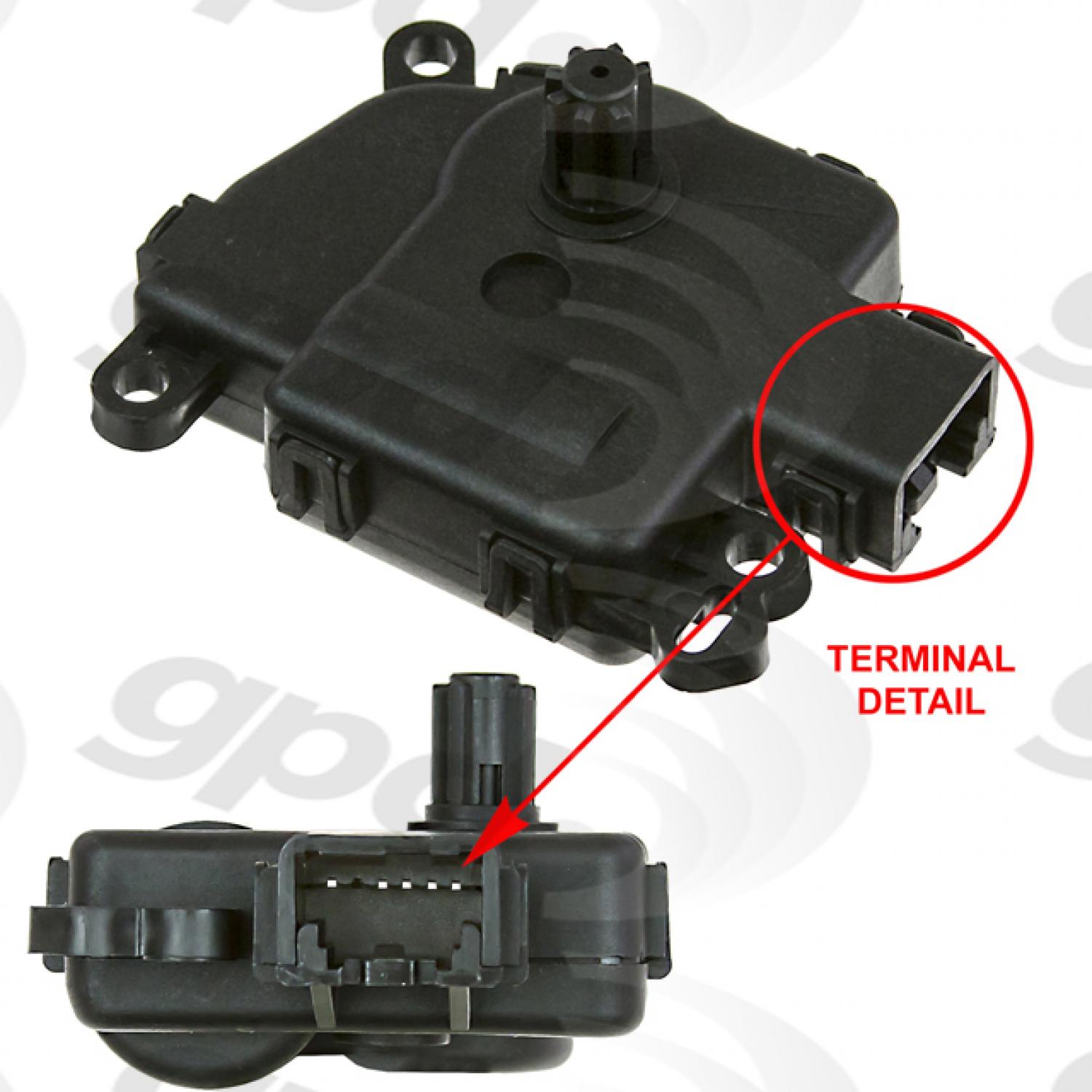 Global Parts Distributors 1712294 - HVAC Heater Blend Door Actuator Global Parts Distributors 1712294 HVAC Heater Blend Door Actuator product image 1 of 1
