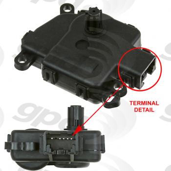 2010 Mercury Mariner HVAC Recirculation Door Actuator Global Parts Distributors 1712294 image 1 of 1