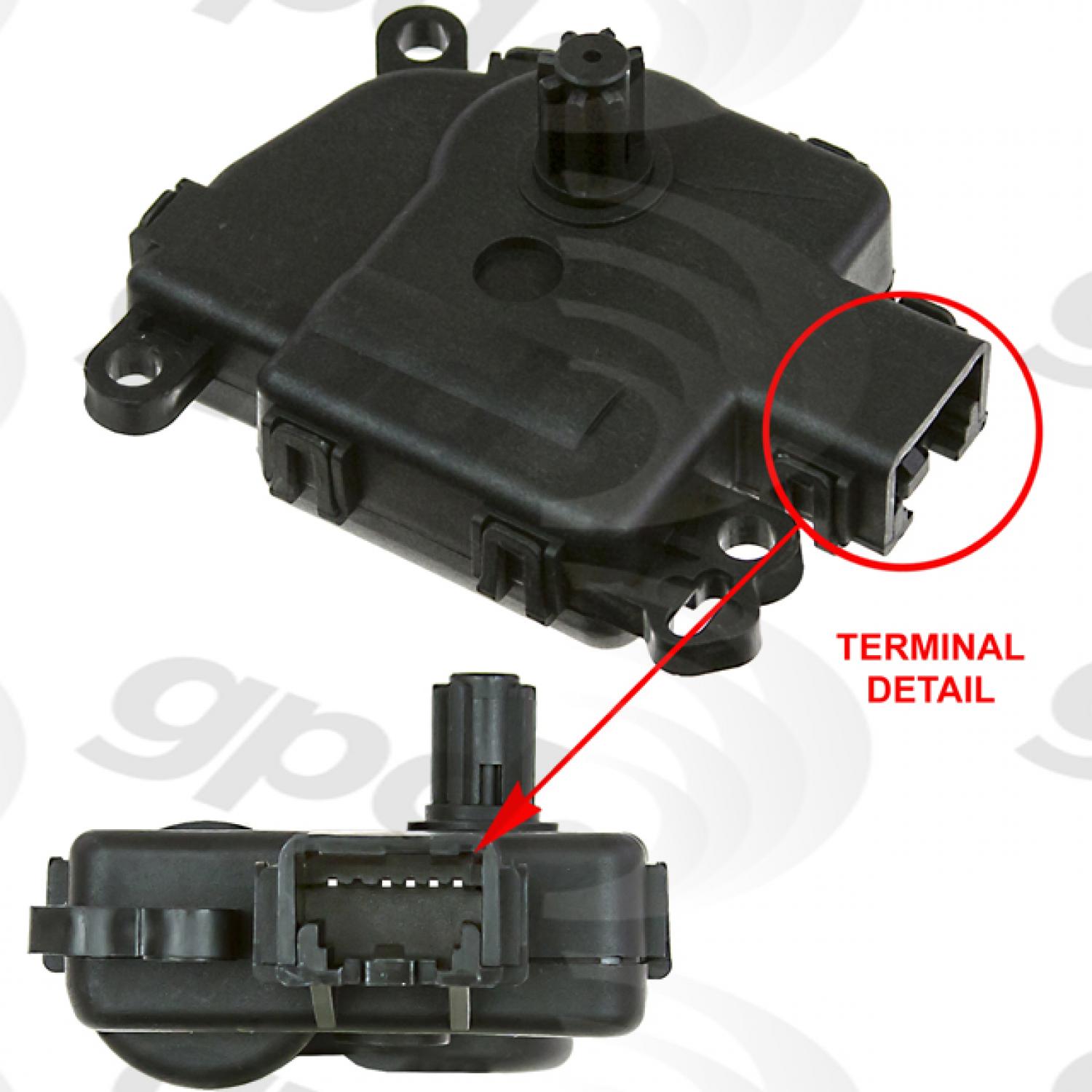 Global Parts Distributors 1712295 - HVAC Heater Blend Door Actuator Global Parts Distributors 1712295 HVAC Heater Blend Door Actuator product image 1 of 1