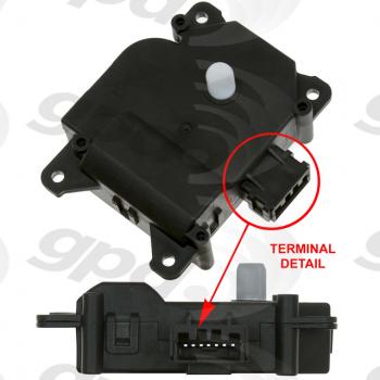 2014 Ford Edge HVAC Heater Blend Door Actuator Global Parts Distributors 1712298 image 1 of 1