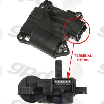 2002 Ford Focus HVAC Mode Door Actuator Global Parts Distributors 1712299 image 1 of 1