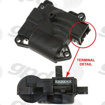 2006 Lincoln LS HVAC Recirculation Door Actuator Global Parts Distributors 1712301 image 1 of 1