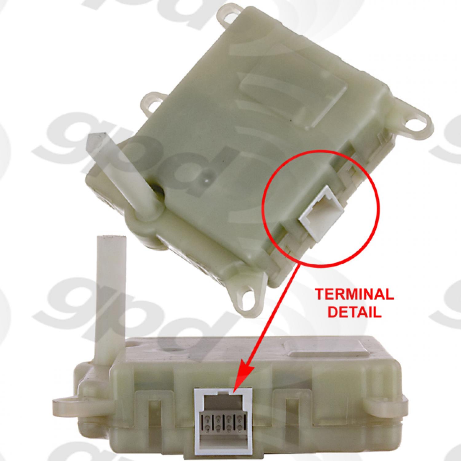 Global Parts Distributors 1712303 - HVAC Heater Blend Door Actuator Global Parts Distributors 1712303 HVAC Heater Blend Door Actuator product image 1 of 1