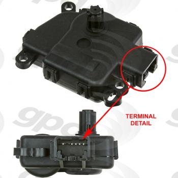 2005 Mercury Monterey HVAC Mode Door Actuator Global Parts Distributors 1712307 image 1 of 1