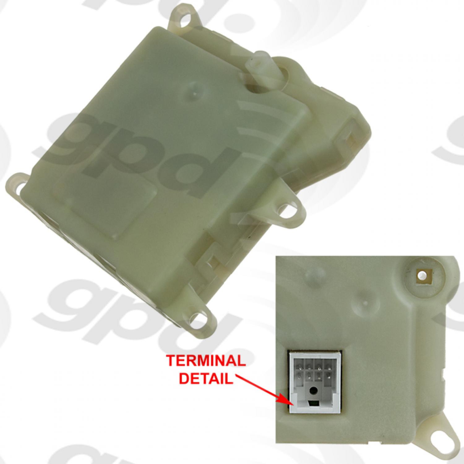 Global Parts Distributors 1712315 - HVAC Heater Blend Door Actuator Global Parts Distributors 1712315 HVAC Heater Blend Door Actuator product image 1 of 1