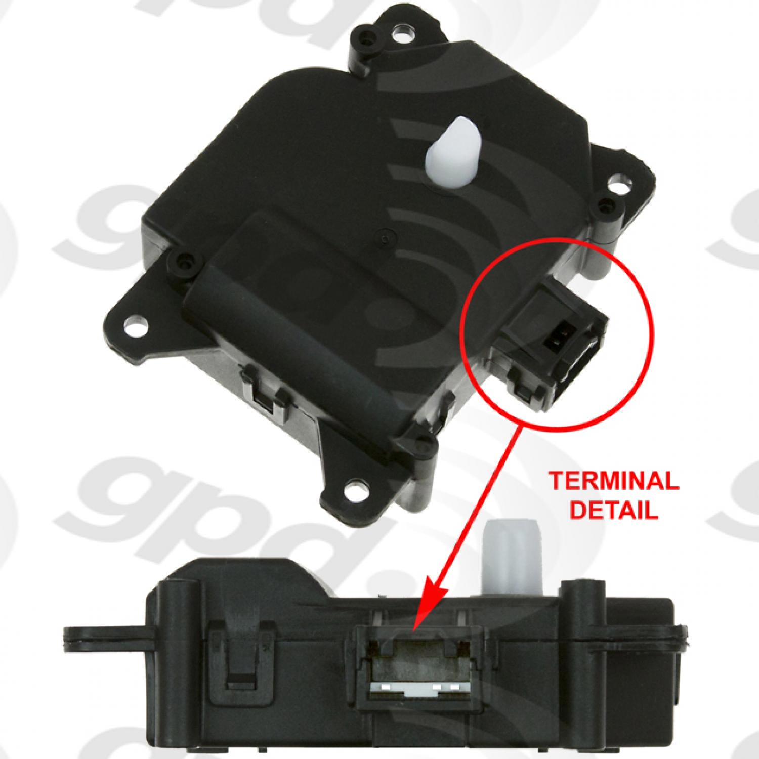 Global Parts Distributors 1712318 - HVAC Mode Door Actuator Global Parts Distributors 1712318 HVAC Mode Door Actuator product image 1 of 1