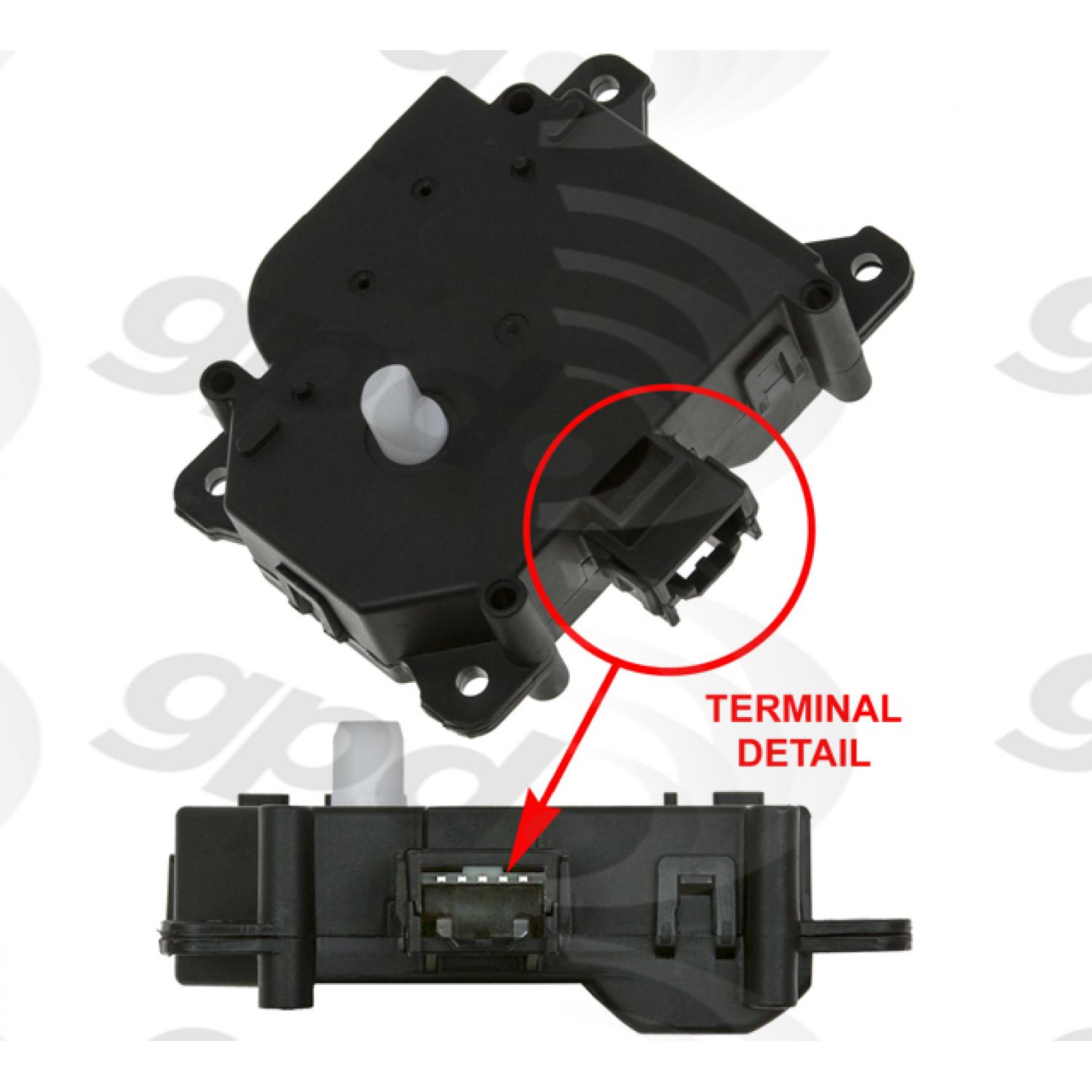 Global Parts Distributors 1712320 - HVAC Mode Door Actuator Global Parts Distributors 1712320 HVAC Mode Door Actuator product image 1 of 1