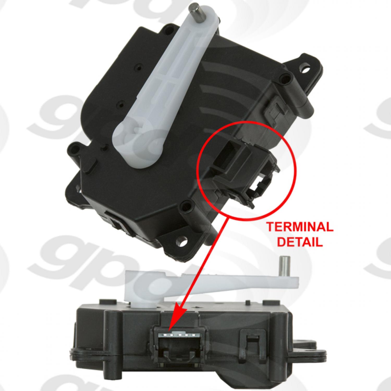 Global Parts Distributors 1712321 - HVAC Heater Blend Door Actuator Global Parts Distributors 1712321 HVAC Heater Blend Door Actuator product image 1 of 1