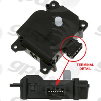 2008 Cadillac CTS HVAC Recirculation Door Actuator Global Parts Distributors 1712324 image 1 of 1