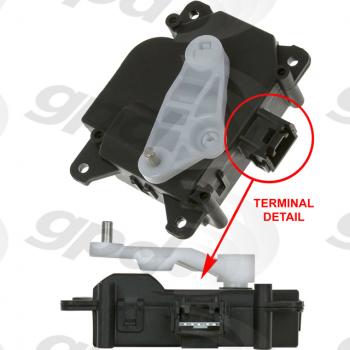 2014 Cadillac CTS HVAC Heater Blend Door Actuator Global Parts Distributors 1712325 image 1 of 1