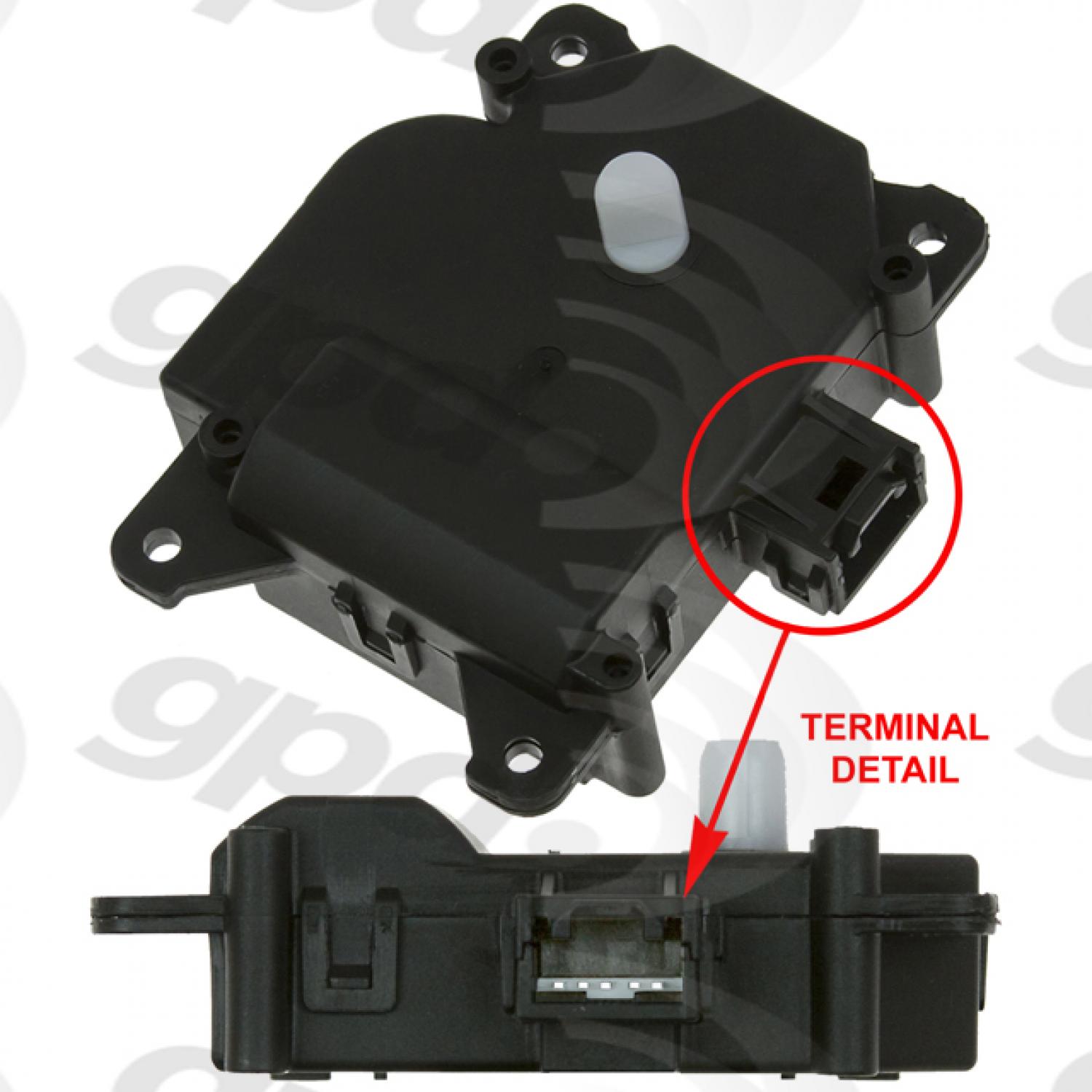 Global Parts Distributors 1712327 - HVAC Heater Blend Door Actuator Global Parts Distributors 1712327 HVAC Heater Blend Door Actuator product image 1 of 1