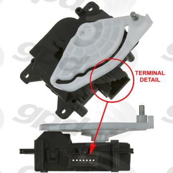 2008 Lexus SC430 HVAC Mode Door Actuator Global Parts Distributors 1712334 image 1 of 1