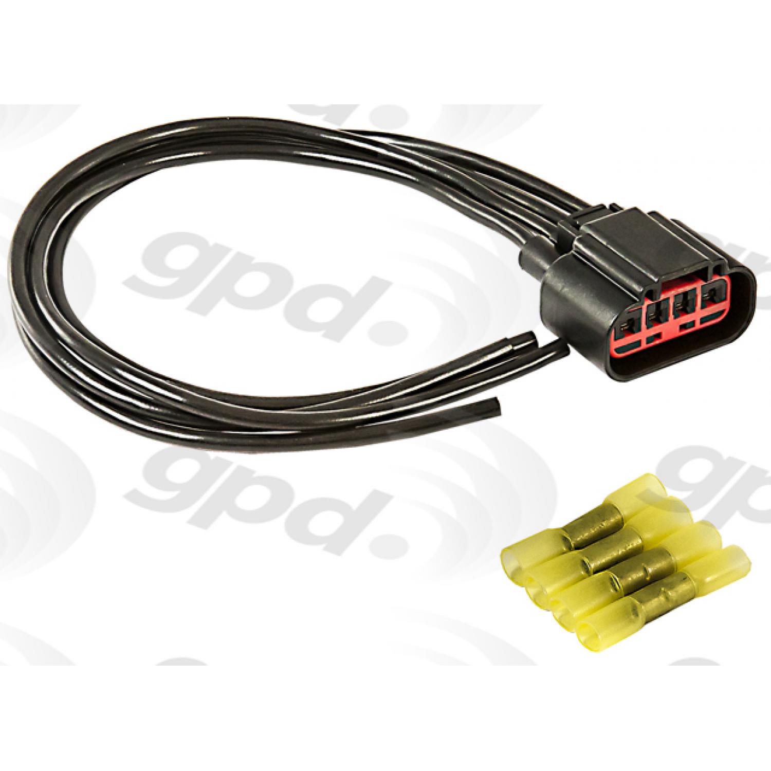 Global Parts Distributors 1712341 - HVAC Blower Motor Resistor Connector Global Parts Distributors 1712341 HVAC Blower Motor Resistor Connector product image 1 of 1