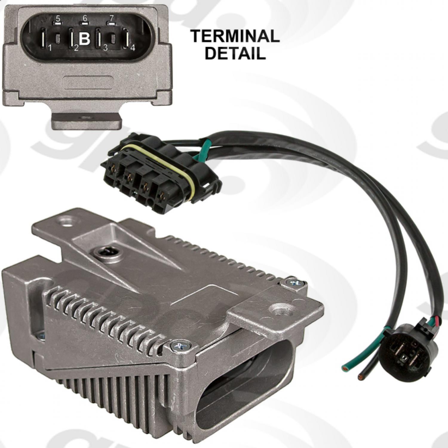 Global Parts Distributors 1712433 Engine Cooling Control Module product image 1 of 1