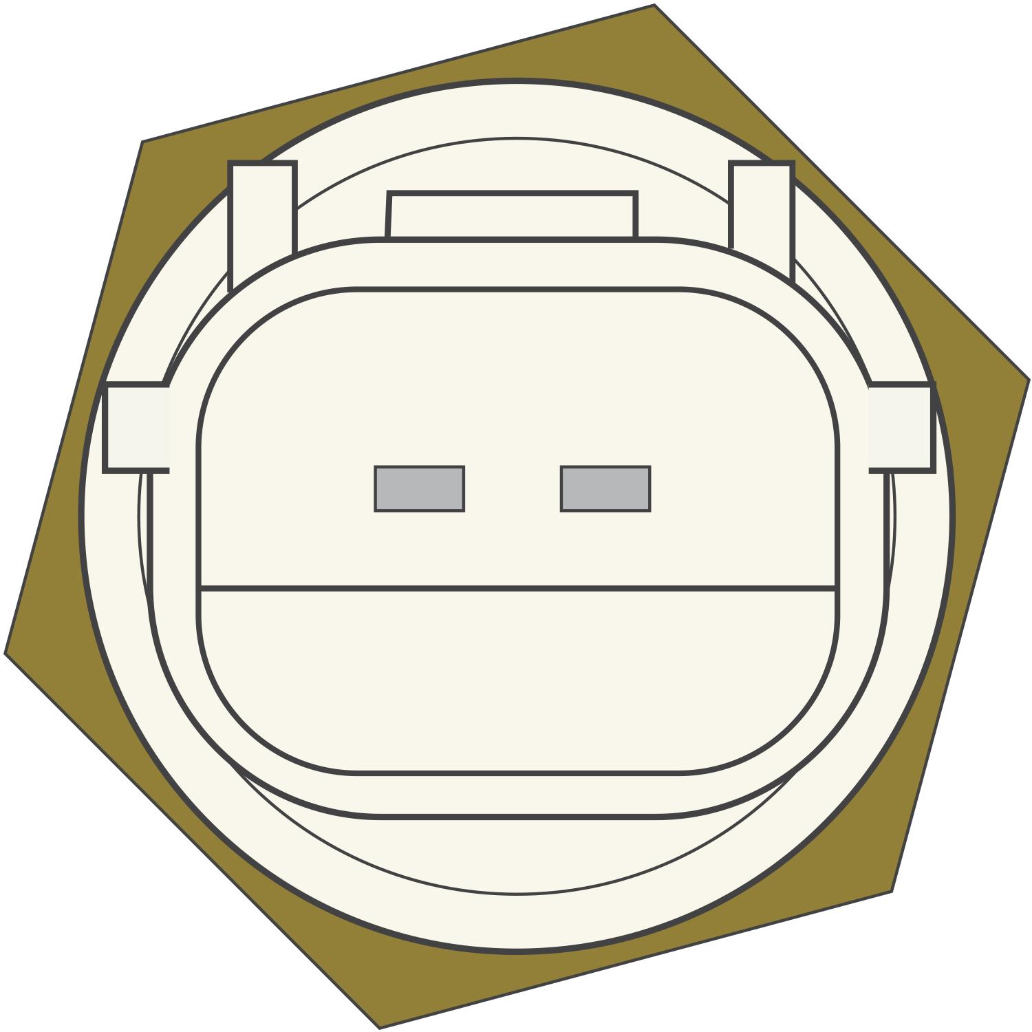 Global Parts Distributors 1712488 - Engine Coolant Temperature Sensor Global Parts Distributors 1712488 Engine Coolant Temperature Sensor product image 2 of 2