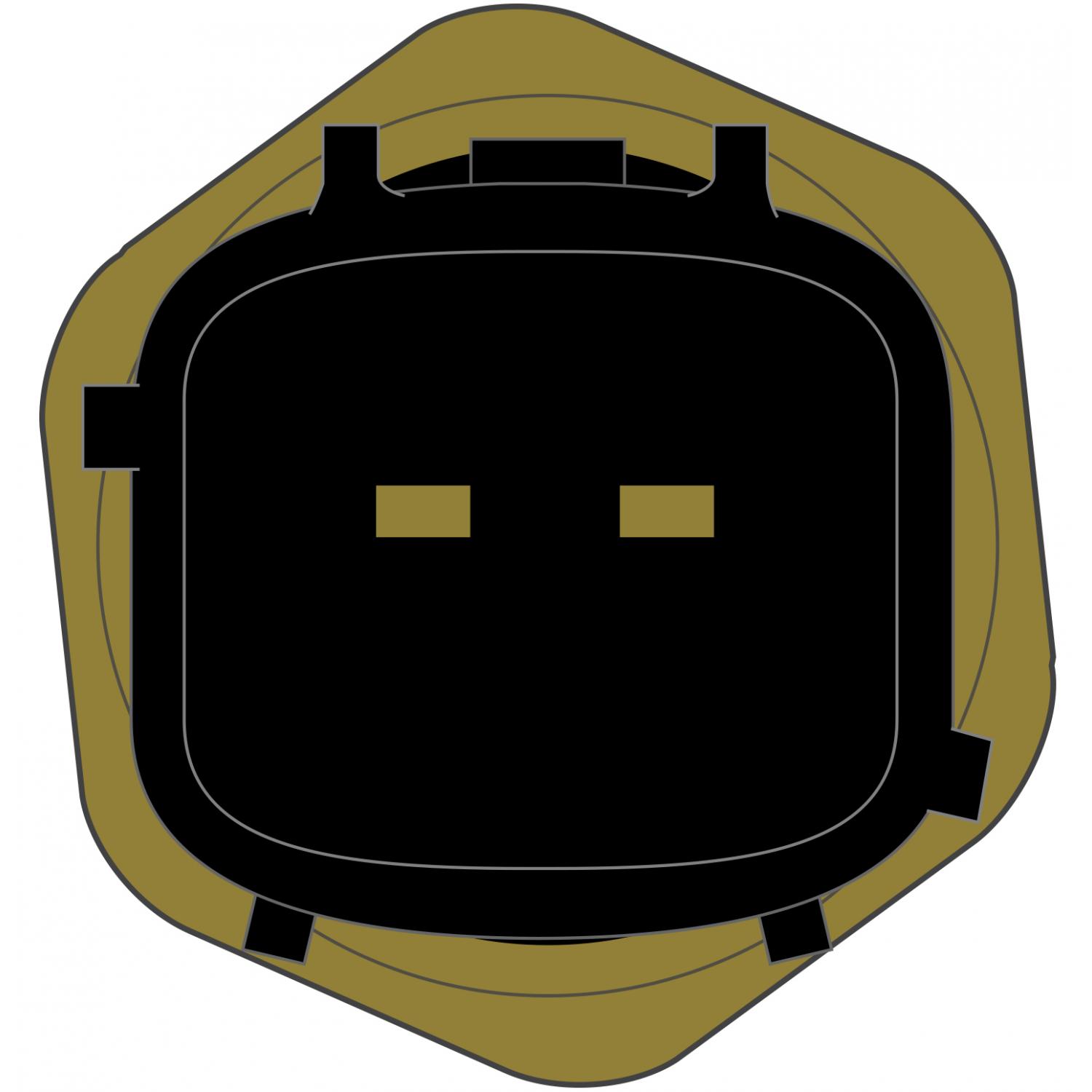 Global Parts Distributors 1712501 - Engine Coolant Temperature Sensor Global Parts Distributors 1712501 Engine Coolant Temperature Sensor product image 2 of 2