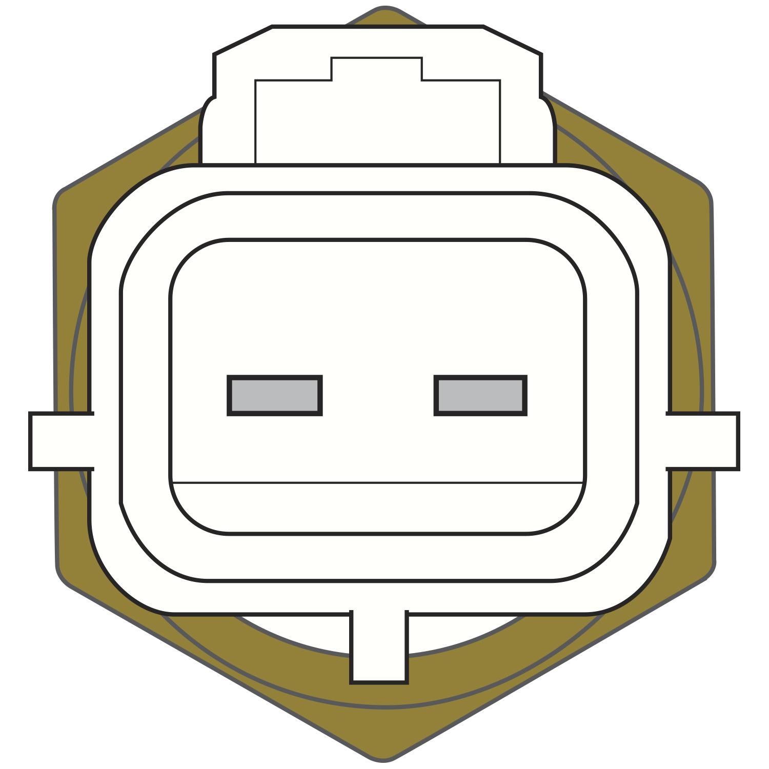 Global Parts Distributors 1712514 - Engine Coolant Temperature Sensor Global Parts Distributors 1712514 Engine Coolant Temperature Sensor product image 2 of 2
