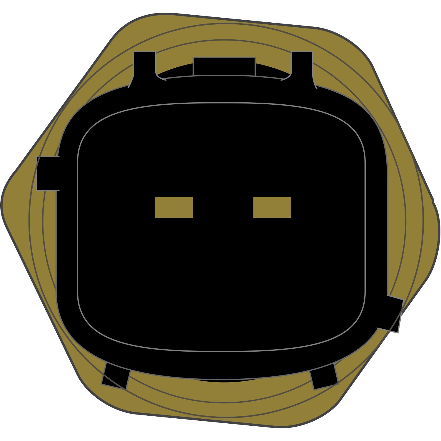 Global Parts Distributors 1712519 - Engine Coolant Temperature Sensor Global Parts Distributors 1712519 Engine Coolant Temperature Sensor product image 2 of 2