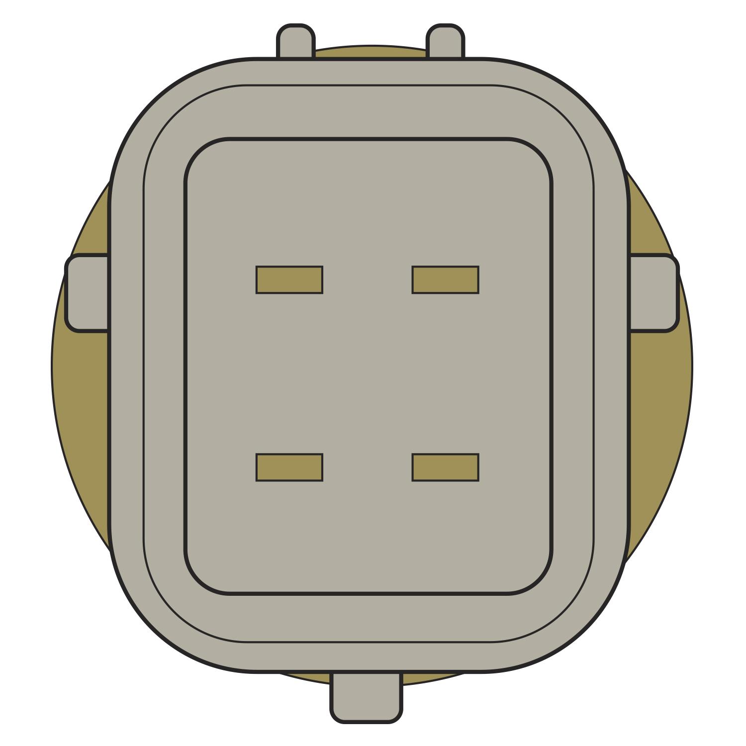 Global Parts Distributors 1712546 Engine Coolant Temperature Sensor product image 2 of 2
