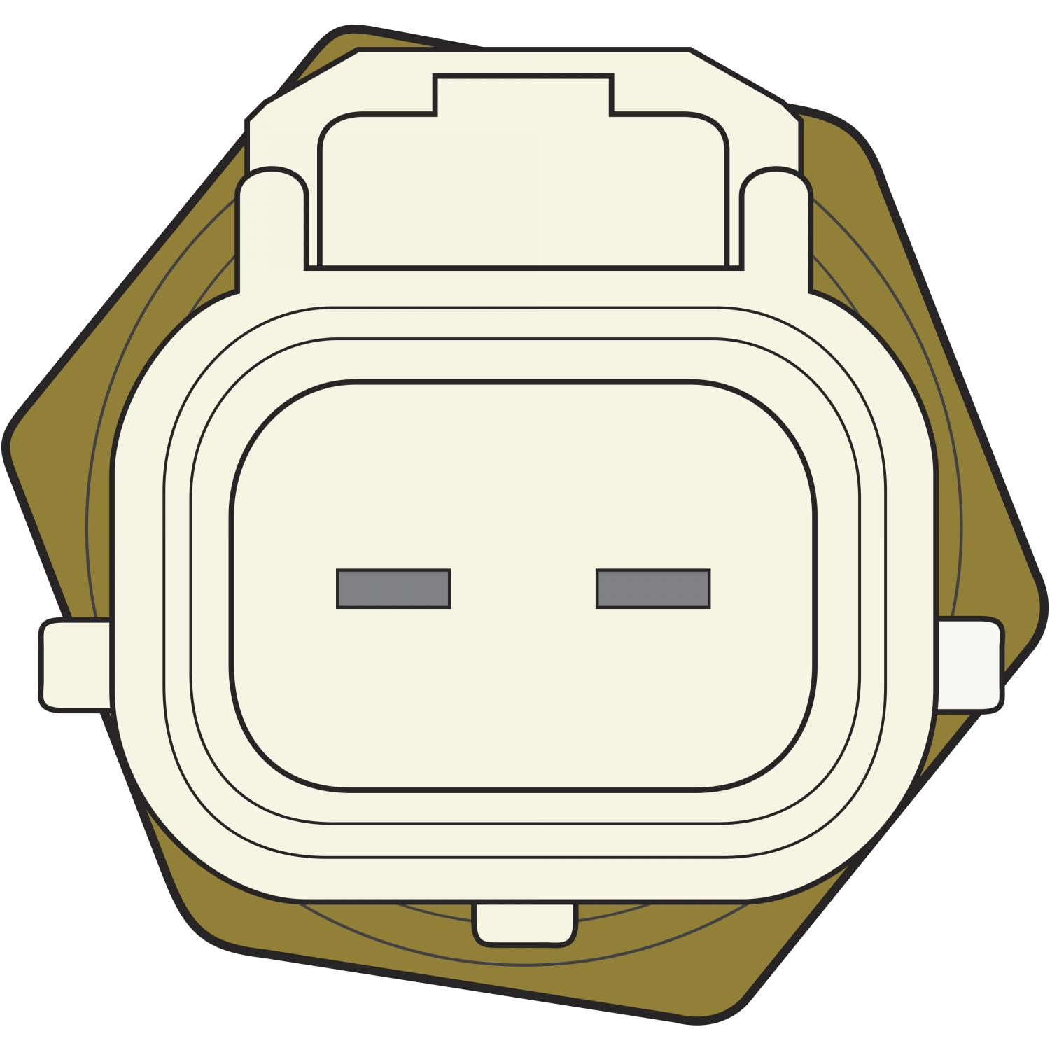 Global Parts Distributors 1712564 Engine Coolant Temperature Sensor product image 2 of 2