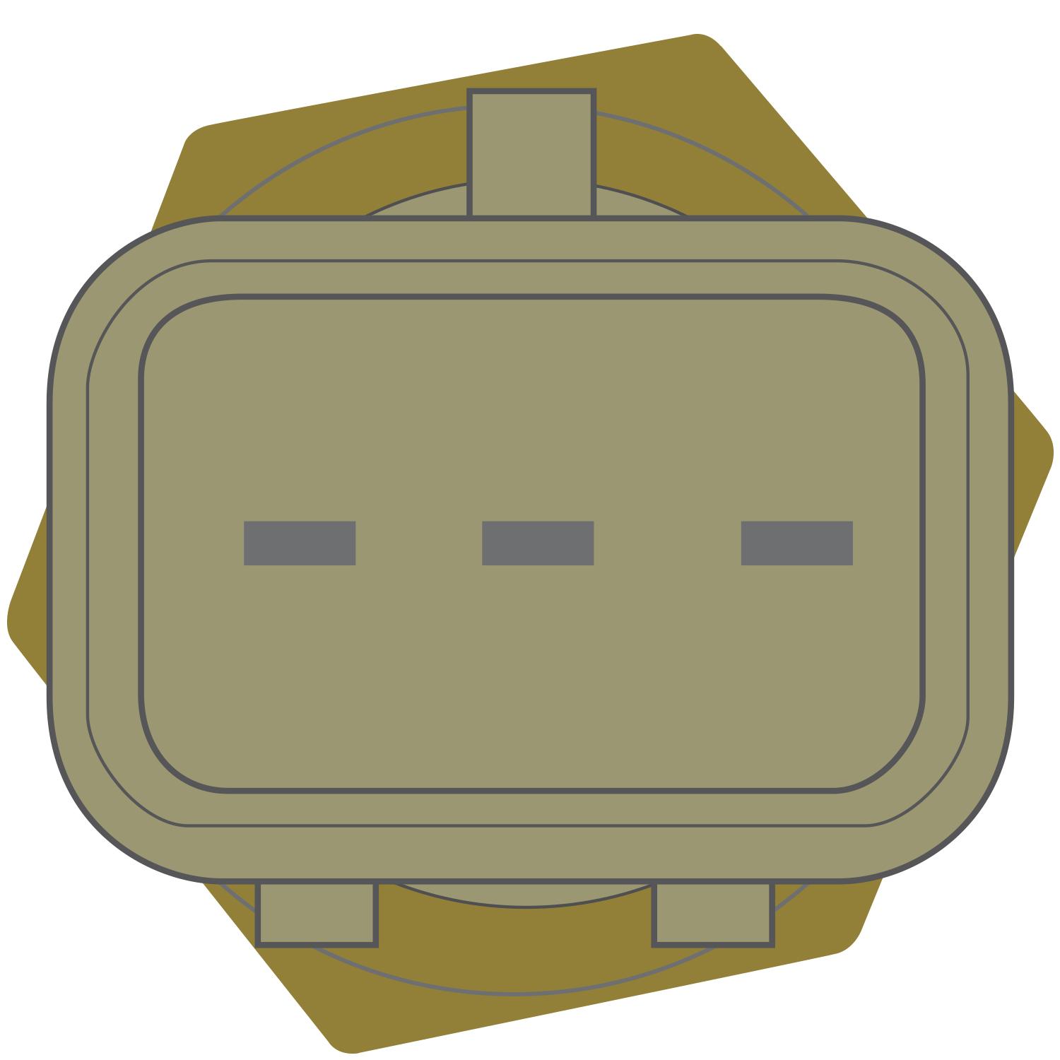 Global Parts Distributors 1712628 - Engine Coolant Temperature Sensor Global Parts Distributors 1712628 Engine Coolant Temperature Sensor product image 2 of 2