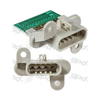 2000 Cadillac DeVille HVAC Blower Motor Resistor Global Parts Distributors 1712706 image 1 of 1