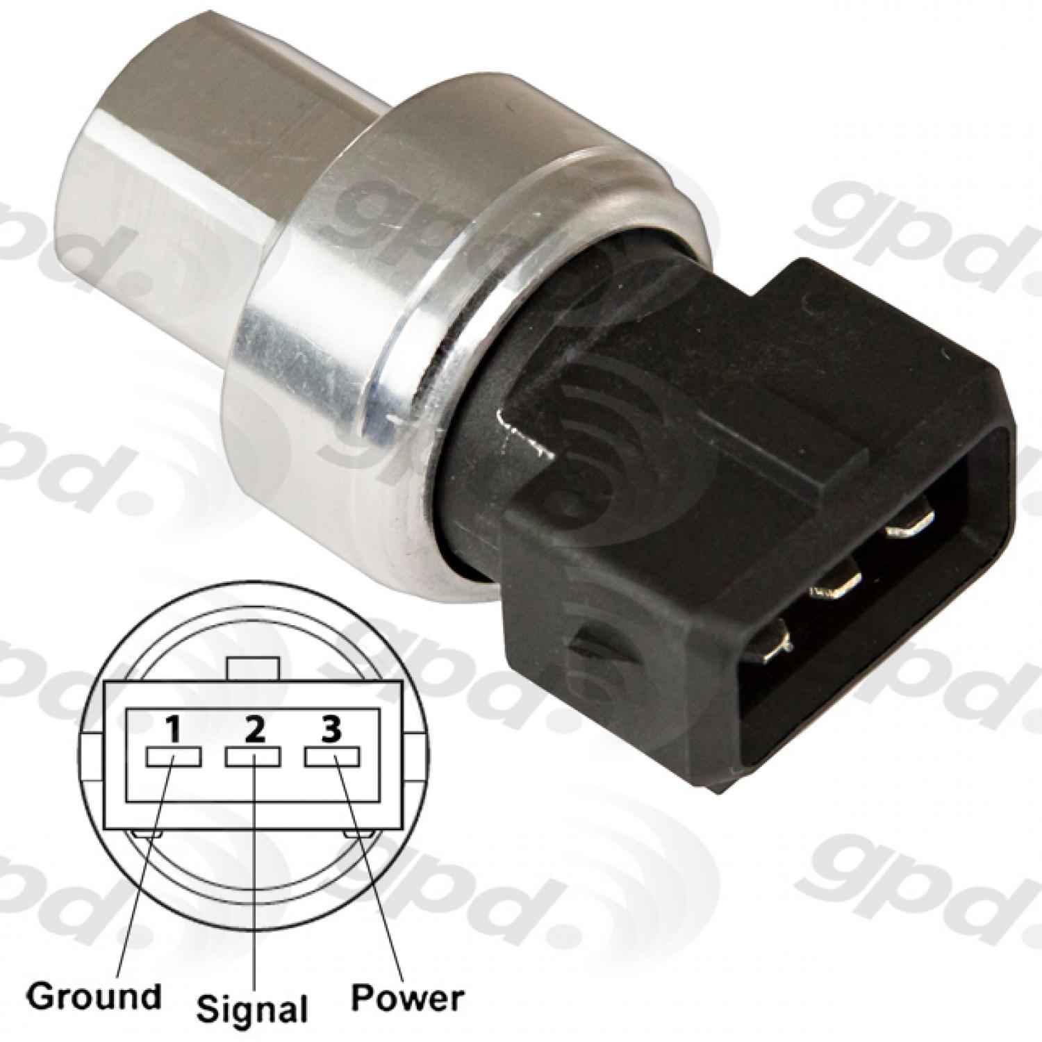 Global Parts Distributors 1712763 HVAC Pressure Transducer product image 1 of 1
