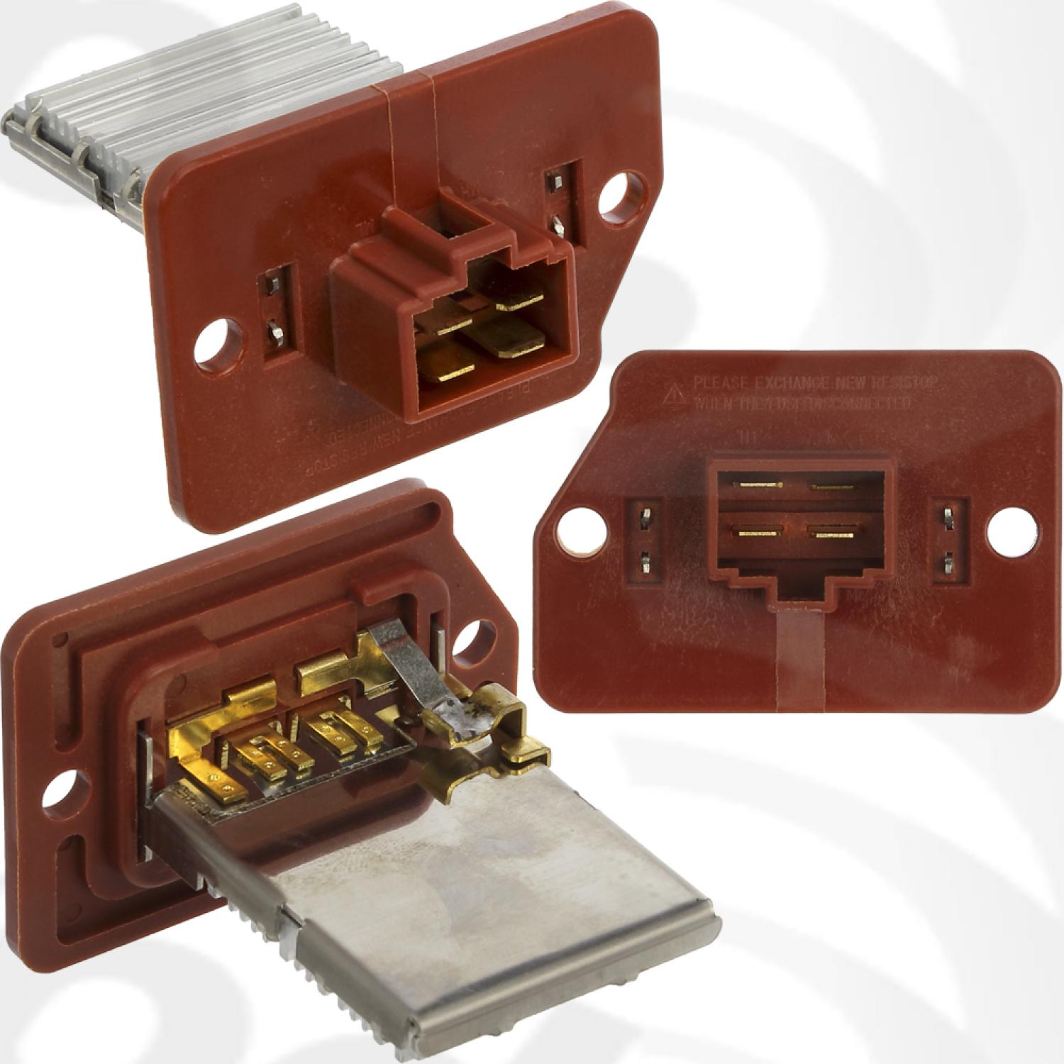 Global Parts Distributors 1712807 - HVAC Blower Motor Resistor Global Parts Distributors 1712807 HVAC Blower Motor Resistor product image 1 of 1