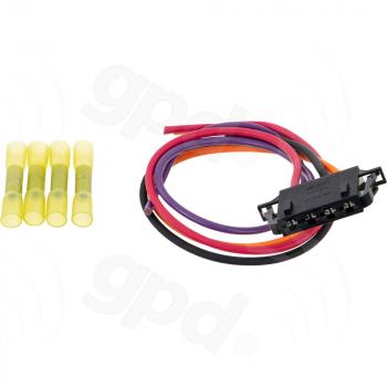2009 Volkswagen Rabbit HVAC Blower Motor Resistor Harness