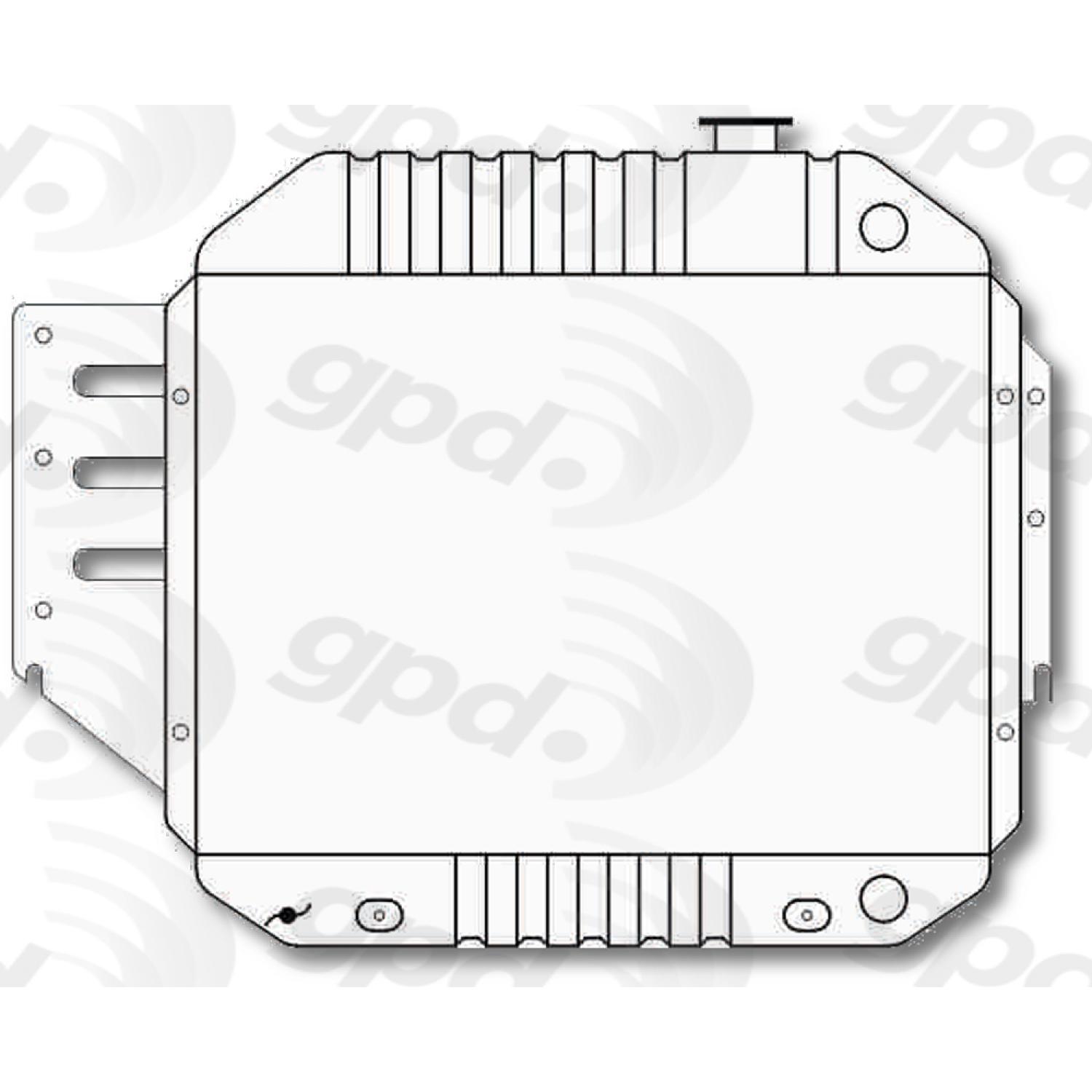Global Parts Distributors 226 - Radiator Global Parts Distributors 226 Radiator product image 1 of 1