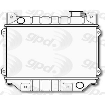 Global Parts Distributors 241 Radiator product image 1 of 1
