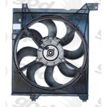 2008 Kia Spectra5 Engine Cooling Fan Assembly Left Global Parts Distributors 2811319 image 1 of 1