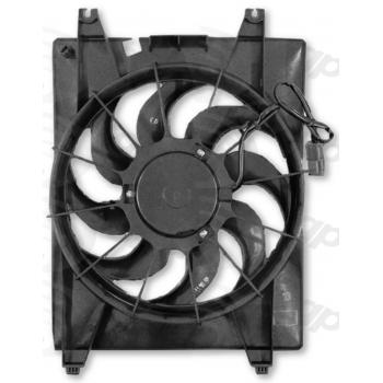2012 Hyundai Veracruz Engine Cooling Fan Assembly Left Global Parts Distributors 2811333 image 1 of 1