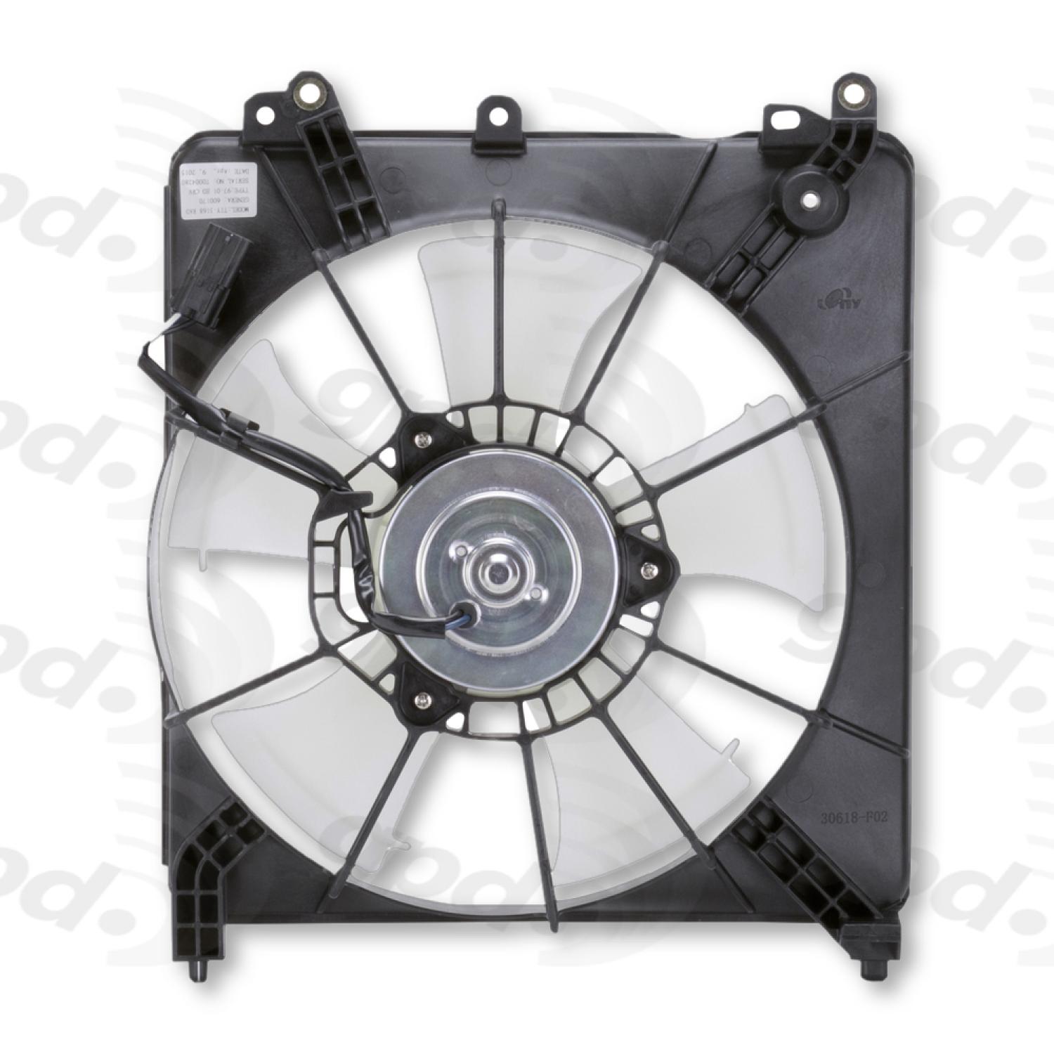 Global Parts Distributors 2811347 - Engine Cooling Fan Assembly Global Parts Distributors 2811347 Engine Cooling Fan Assembly product image 1 of 2