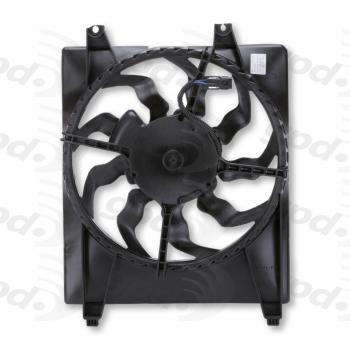 2007 Hyundai Santa Fe Engine Cooling Fan Assembly Right Global Parts Distributors 2811437 image 2 of 2