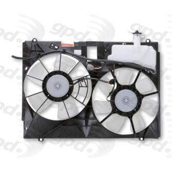 2006 Toyota Sienna Engine Cooling Fan Assembly Global Parts Distributors 2811611 image 2 of 2