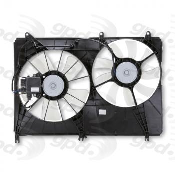 2006 Mitsubishi Endeavor Engine Cooling Fan Assembly Global Parts Distributors 2811615 image 1 of 2