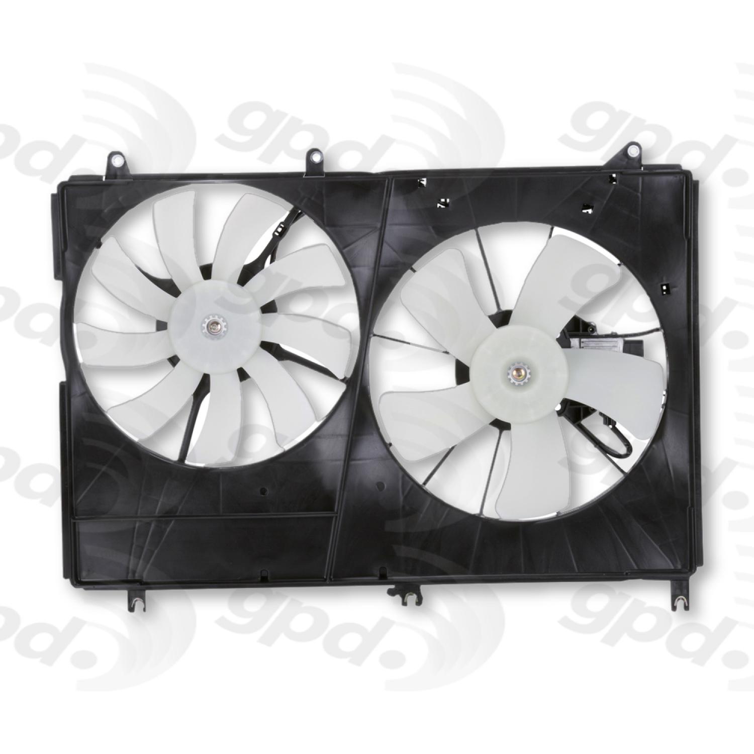 Global Parts Distributors 2811615 Engine Cooling Fan Assembly product image 2 of 2