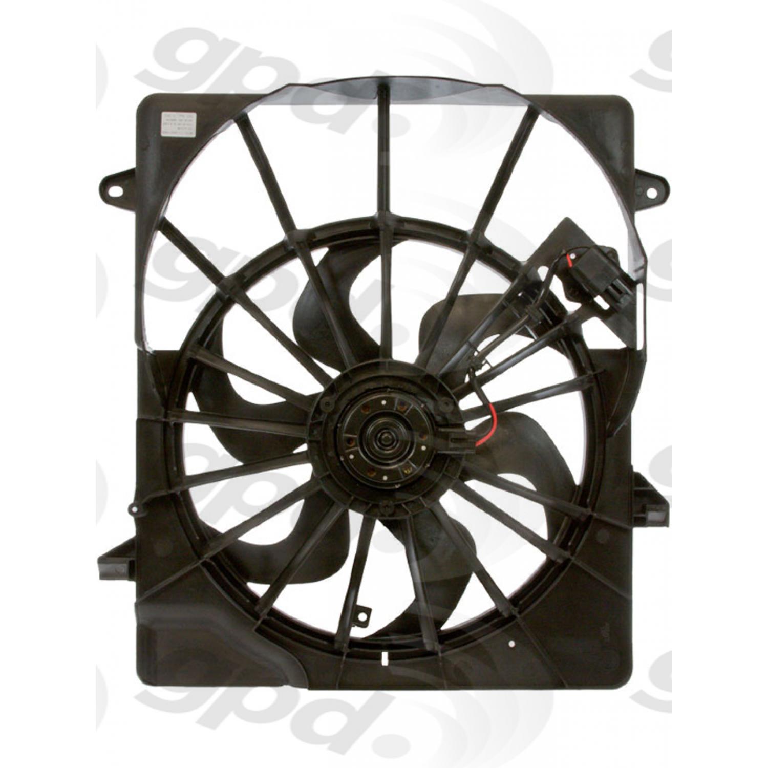 Global Parts Distributors 2811620 Engine Cooling Fan Assembly product image 1 of 1