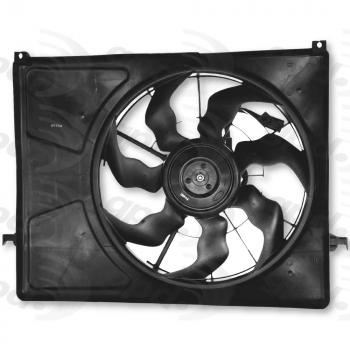 2009 Hyundai Azera Engine Cooling Fan Assembly Left Global Parts Distributors 2811621 image 1 of 2