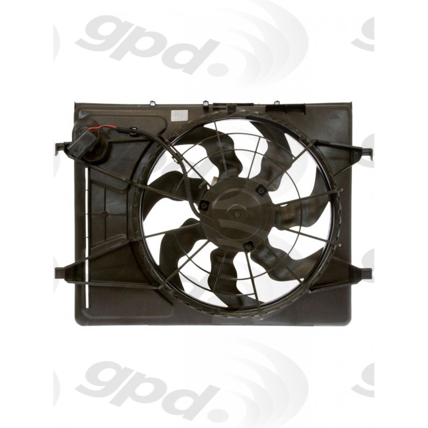 Global Parts Distributors 2811622 Engine Cooling Fan Assembly product image 1 of 1
