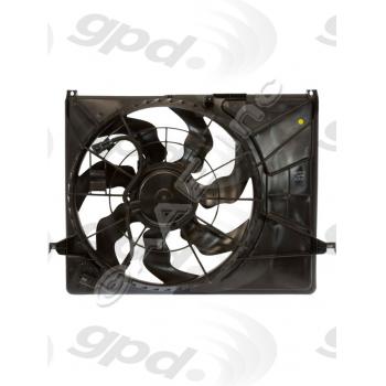 2006 Kia Optima Engine Cooling Fan Assembly Left Global Parts Distributors 2811624 image 1 of 1