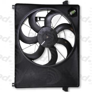 2009 Kia Rondo Engine Cooling Fan Assembly Global Parts Distributors 2811625 image 1 of 2