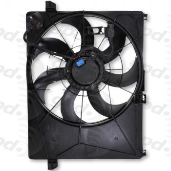 2009 Kia Rondo Engine Cooling Fan Assembly Global Parts Distributors 2811625 image 2 of 2