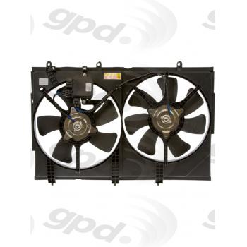 2004 Mitsubishi Outlander Engine Cooling Fan Assembly Global Parts Distributors 2811633 image 1 of 1