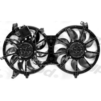 2012 Infiniti EX35 Engine Cooling Fan Assembly