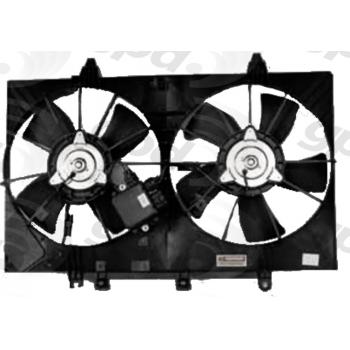 2010 Infiniti M45 Engine Cooling Fan Assembly Global Parts Distributors 2811638 image 1 of 1